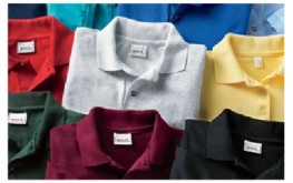 image of assorted-color, sports shirts or polo shirts